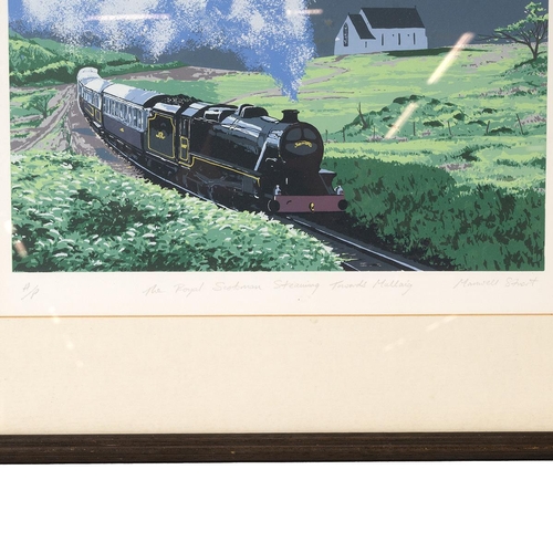 294 - Joseph Maxwell Stuart (born 1956) - 'The Royal Scotsman Passing Loch Eilt' and 'The Royal Scotsman S... 