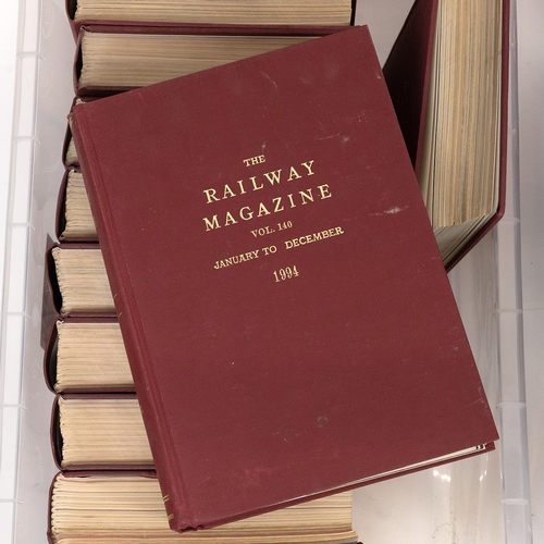 300 - Railway Magazine a near complete bound volume run from c1922 - 2006. Comprises vol 7, 44, 49-152 (co... 