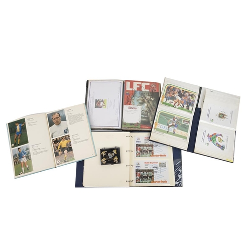 335 - Sporting autographs and World Cup first day cover stamps to include Wayne Rooney (Manchester United)... 