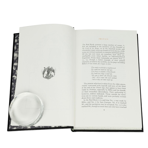 349 - J.R.R.Tolkien interest - three De Luxe Edition books to include: The Hobbit (De Luxe First Edition, ... 