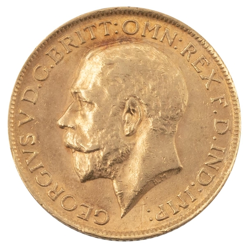 36 - A 1912 full gold sovereign.