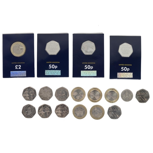 40 - A collection of modern collectors coins sets and parts sets, including Datestamp 2021 United Kingdom... 