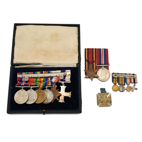 125 - WW1 & WW2 Medals inc Military Cross (MC) of 2nd Lieut / Captain J. Lindsell Loyal North Lancashire R... 