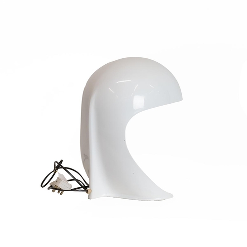 138 - Vintage Dania Lamp by Dario Tognon (1936-2008) for Artemide c1969.  Cast aluminium with white finish... 