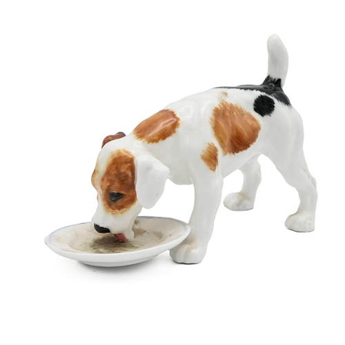 166 - Royal Doulton figurines HN1029 'Cocker Spaniel with Pheasant', HN1103 'Dog with Ball' and HN1158 J'a... 