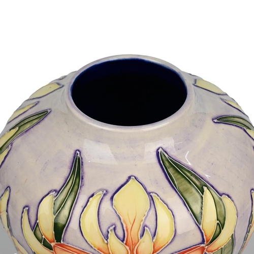 178 - Moorcroft 'Windrush' pattern vase by Debbie Hancock, circa 2001, shape/size 576/9. H 23cm.