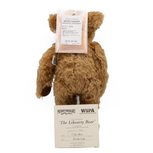 242 - Three Merrythought limited edition growling teddybears in their boxes with certificates of authentic... 