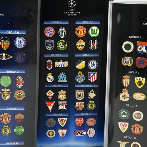 274 - Champions League/Football intrest - A good collection of UEFA limited edition Champions League footb... 