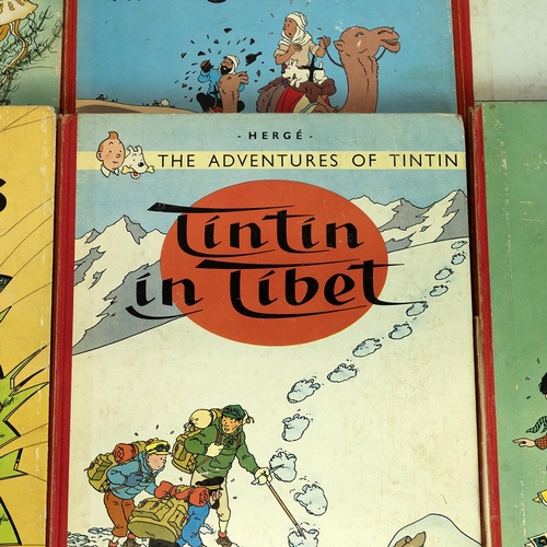 285 - Herge's The Adventures of Tintin - 15 titles including three first English editions: 'The Castafiore... 