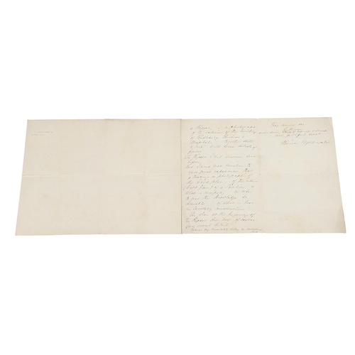 292 - Florence Nightingale (1820-1910)- Two autograph letters dated June 25th 1871 & July 1st 1871. Both w... 