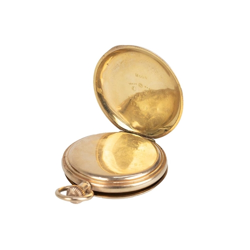 33 - Vintage Ferel jump watch with expandable strap; 5 x gold or silver plated pocket watches including t... 