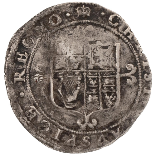 117 - 1660-1662 Charles II silver Shilling, third issue, crown mintmark (S 3322, North 2764). Obverse: lef... 