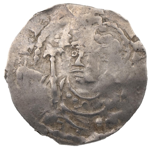 13 - Henry I silver Penny, quadrilateral on cross fleury type (1125-c1135) (S 1276, North 871, BMC XV). O... 