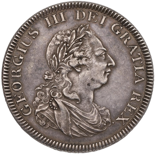 234 - 1804 George III silver Dollar, Bank of England issue (S 3768). Obverse: right-facing laureate draped... 