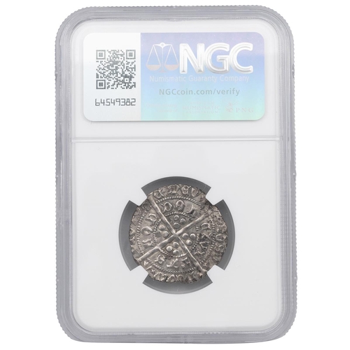 31 - Edward IV silver Groat, second reign (1471-1483), London mint, trefoils on cusps (S 2096, North 1631... 