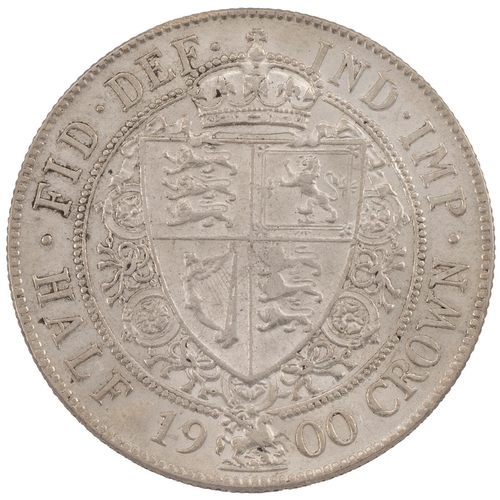 310 - 1900 Victoria silver Halfcrown (S 3938, ESC 734, Bull 2786). Obverse: 'Old Head' with 'VICTORIA · DE... 