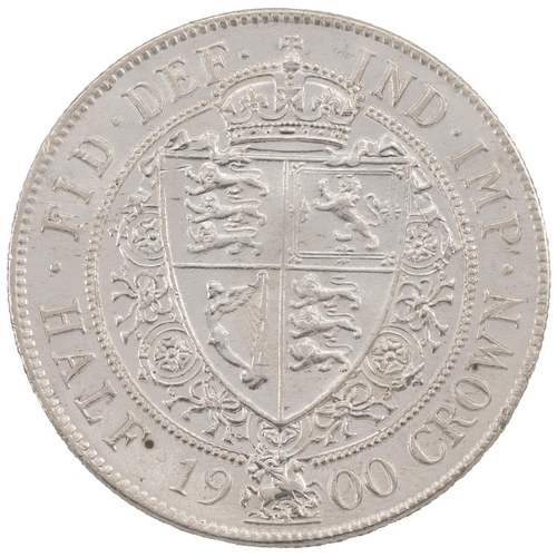 311 - 1900 Victoria silver Halfcrown (S 3938, ESC 734, Bull 2786). Obverse: 'Old Head' with 'VICTORIA · DE... 