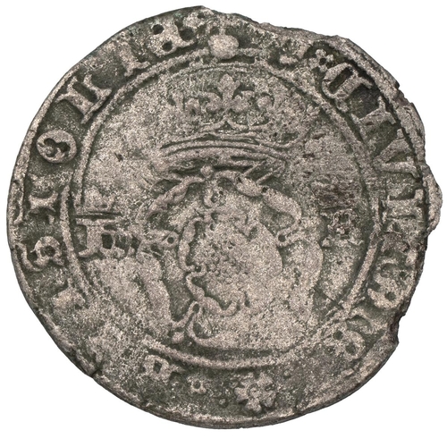 36 - Henry VIII silver Testoon, third coinage (1544-1547), Bristol mint, 'WS' mintmark (S 2368, North 184... 