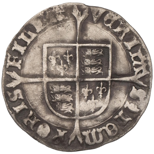 53 - Mary (1553-1554) silver Groat, pomegranate mintmark (S 2492, North 1960). Obverse: left-facing crown... 