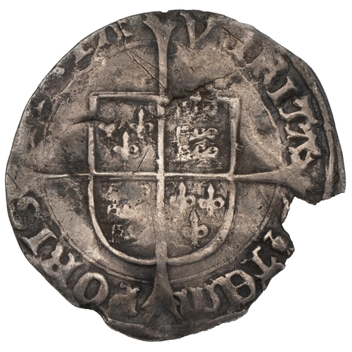 54 - Mary (1553-1554) silver Groat, pomegranate mintmark (S 2492, North 1960). Obverse: left-facing crown... 