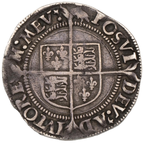 59 - Elizabeth I silver Groat, second issue (1560-1561), martlet mintmark, (S 2556, North 1986). Obverse:... 