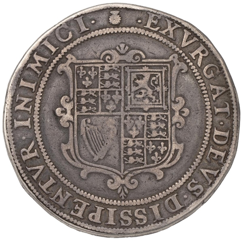 74 - James I silver Crown, first coinage (1603-1604), thistle mintmark (S 2643, North 2070). Obverse: kin... 