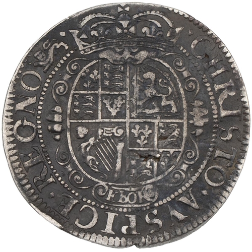 97 - Charles I (1625-1649) silver Shilling, York mint, type 5 (S 2874, North 2320). Obverse: left-facing ... 