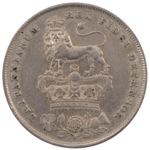 105 - 1826 George IV silver Shilling (S 3812). Grade: VF - Very Fine, cleaned.