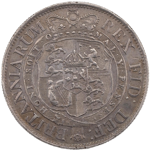 119 - 1819 George III silver Halfcrown (S 3789). Grade: aVF - about Very Fine with edge knocks.