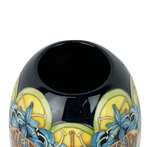 181 - Kerry Goodwin for Moorcroft 'Dasara Elephant' pattern vase, limited edition (104/200), height 37cm.