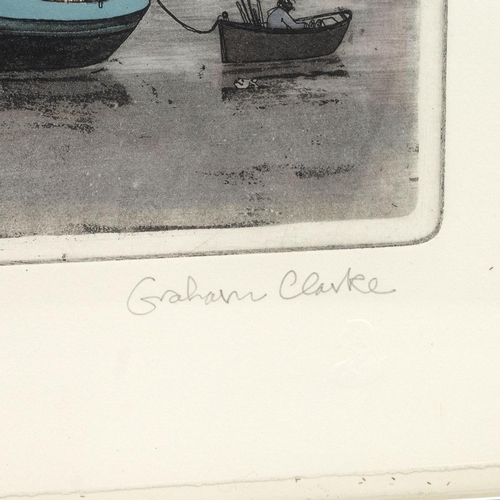 234 - Graham Clarke (b. 1941) a large pencil signed & titled limited edition 119/150 hand coloured etc... 