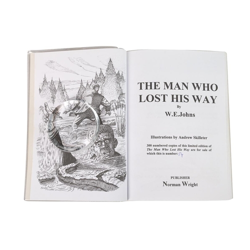 284 - Captain W.E.Johns Biggles' limited editions published by Norman Wright to include: 'Biggles and the ... 