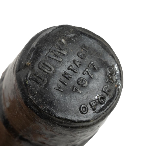 349 - Dow's 1977 Silver Jubilee vintage port 150cl no alc/vol marked, Fill into neck, label lightly scuffe... 