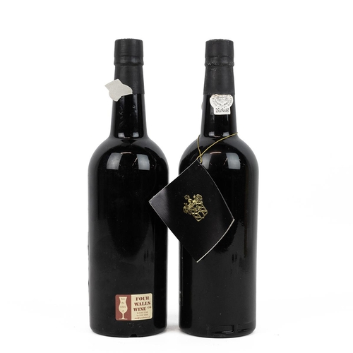 356 - Fonseca 1983 Vintage Port 75cl 20.5% alc/vol  one with owc. Both into neck, labels good, capsules in... 