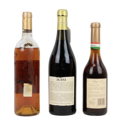 387 - Tokaji Aszu 1992 13% 50cl, fill high, label lighlty foxed, capsule intact; Cru de Braneyre Sauternes... 