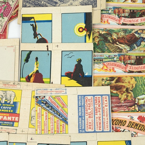 427 - Collection of world match box covers, including Japanese, Italian and Rare Italian pre-war Giacomo D... 