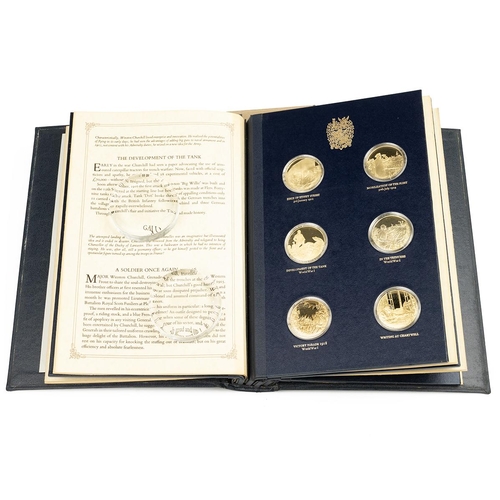 474 - Churchill Centenary Trust 'Churchill Centenary Medals Trustees Presentation Edition' No 644 issued i... 