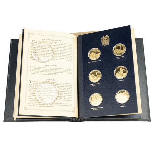 474 - Churchill Centenary Trust 'Churchill Centenary Medals Trustees Presentation Edition' No 644 issued i... 