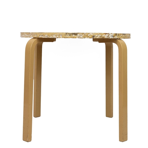 500 - Alvar Aalto for Finmar Ltd, occasional table, with applied label to the underside 