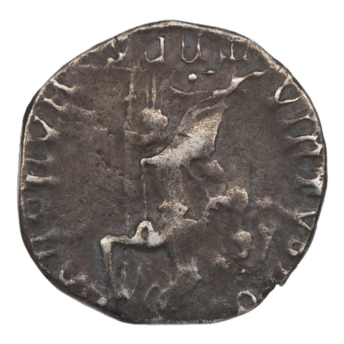 12 - Theodosius I the Great (379-395 AD) silver Siliqua, Trier. Obverse: diademed, draped bust, right, 'D... 