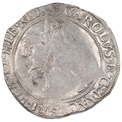 25 - Charles I (1625-1649) silver Halfcrown, Tower under Parliament, group III, (R) mintmark (S 2778, Nor... 