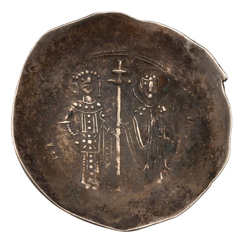 19 - Byzantine Empire, Manuel I Comnenus (1143-1180) electrum Aspron Trachy, Constantinople (Sear 1958?).... 