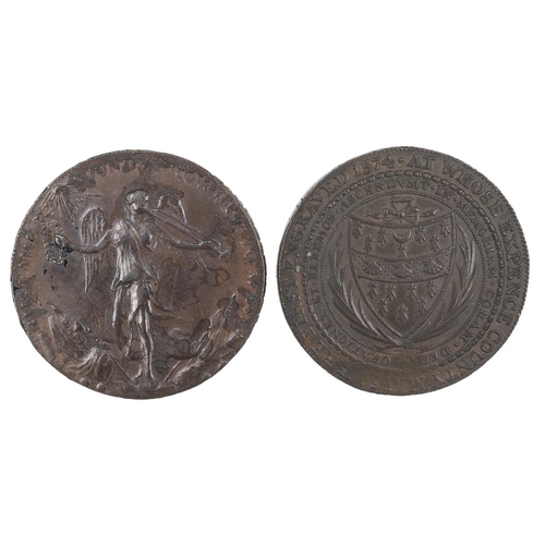 231 - Two (2) Suffolk copper Penny tokens, including 1794 Bury, Cornwallis, Decks Post Office (DH 4); and ... 