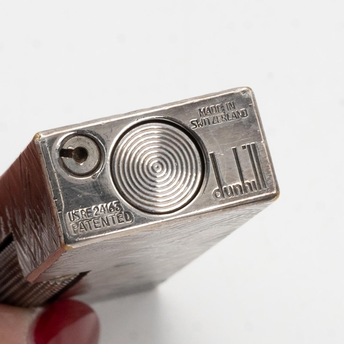 58 - Mid-century Dunhill lighter, the base stamped 