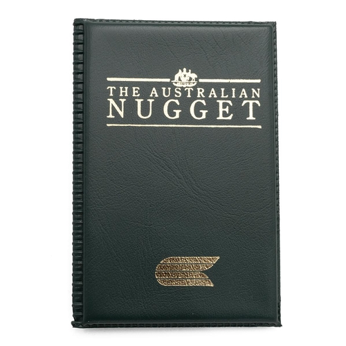 87 - 'The Australian Nuggett' five dollar coin 1993 - stated to be 1/20 oz of 99.99% gold, in presentatio... 