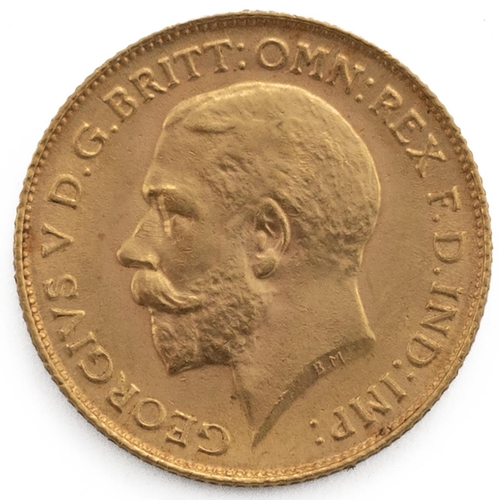 115 - Gold half Sovereign, dated 1912