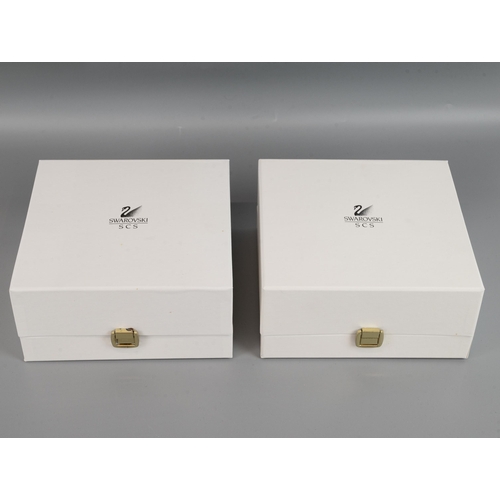 229 - Swarovski Annual Edition 1997 and 1998 - 'Fabulous Creatures' The Dragon and The Pegasus. Both boxed... 