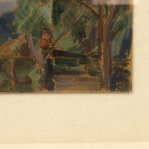 275 - Elliot Seabrooke (1886 - 1950 ) Oil on Board signed lower right in pencil Country Landscape 32cm x 2... 