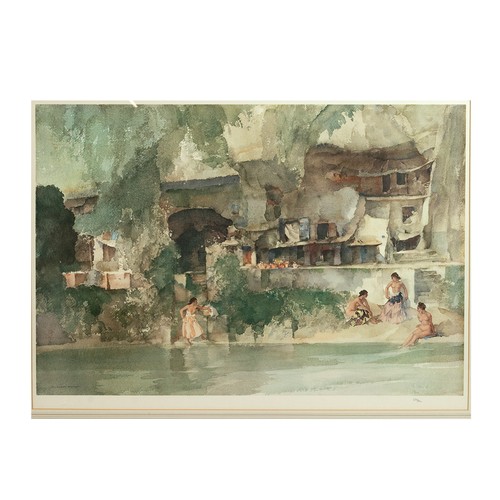 291 - Two Limited Edition William Russell Flint Prints, 'IN SUNNY PERIGORD' Limited Edition of 850 copies ... 