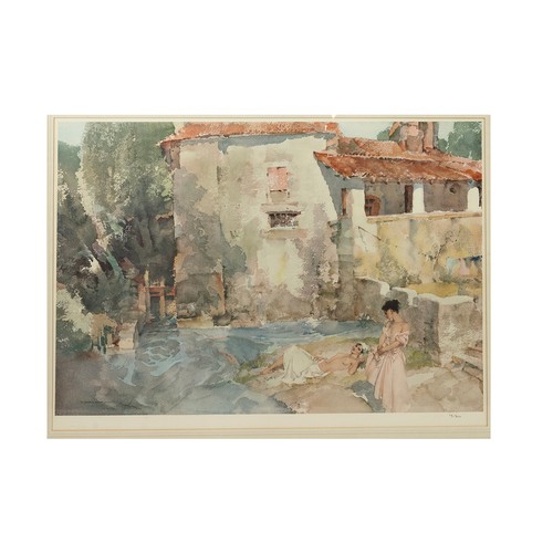 291 - Two Limited Edition William Russell Flint Prints, 'IN SUNNY PERIGORD' Limited Edition of 850 copies ... 